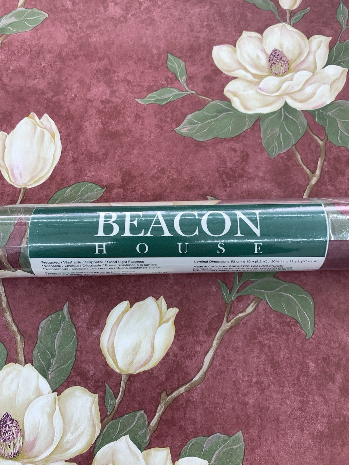 Beacon House Magnolia Pattern Wallpaper Floral gallery