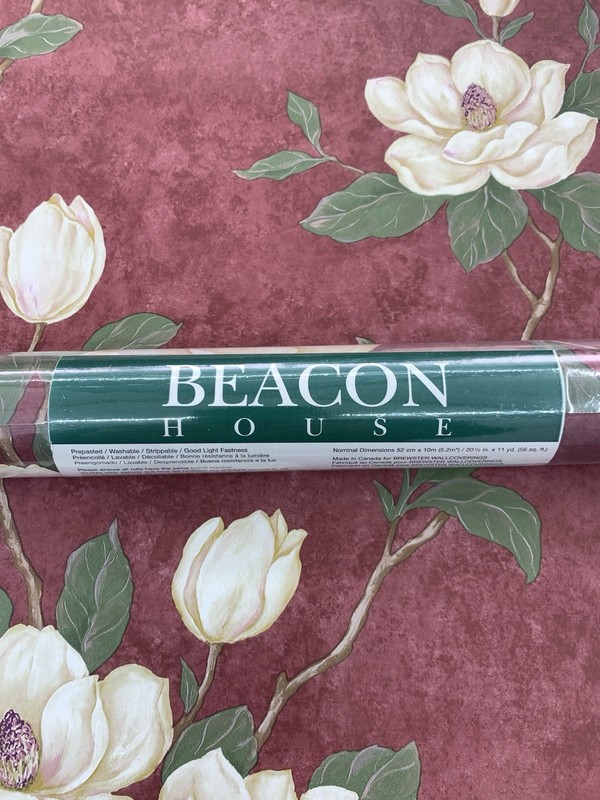 Beacon House Magnolia Pattern Wallpaper Floral gallery