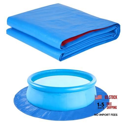 12 x 12 Ft Swimming Pool Ground Cloth, Round Swimming Pool Liner Pad Heavy gallery