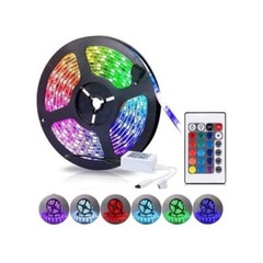 15M USB LED Strip Remote Control | 5050 RGB LED strip for interior decoration