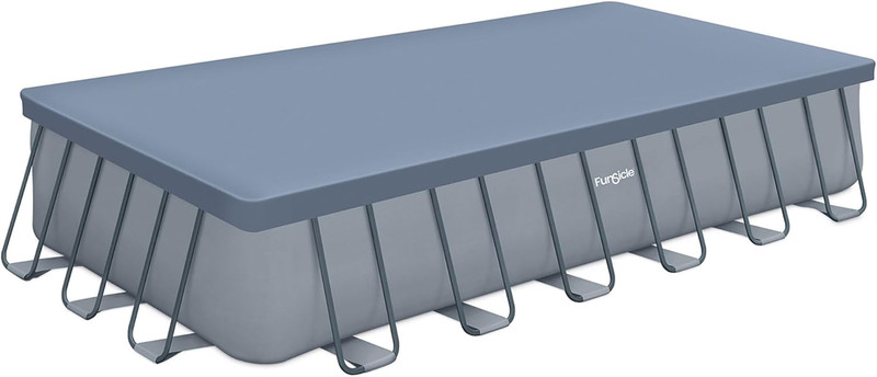 Funsicle Durable Rectangular Pool Cover with Adjustable Drawstring for Oasis, Ac gallery