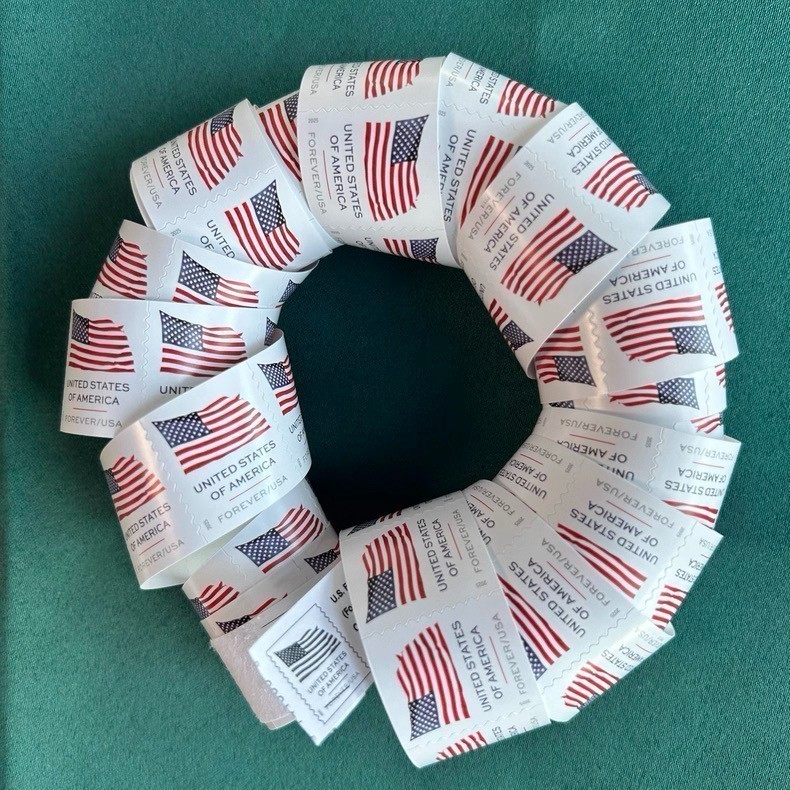Collection10 ROLLS Of 100 USPS Postage !!-1000 PCS-Special Sale (2018) gallery