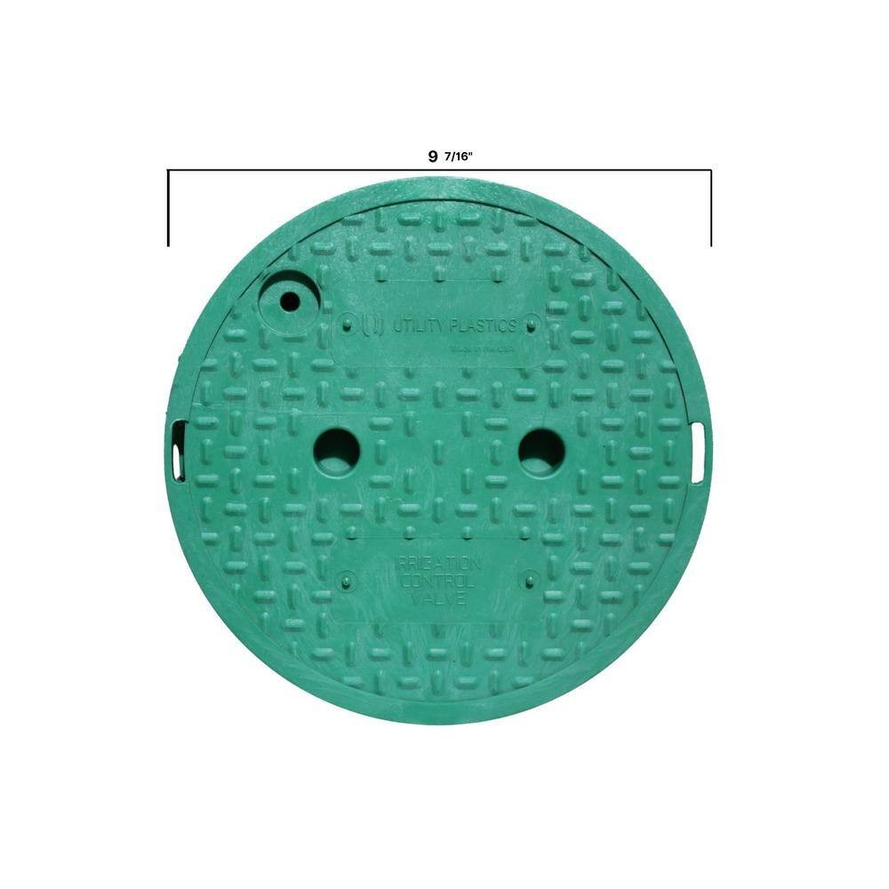10 In. round Irrigation Ground Valve Box Lid gallery