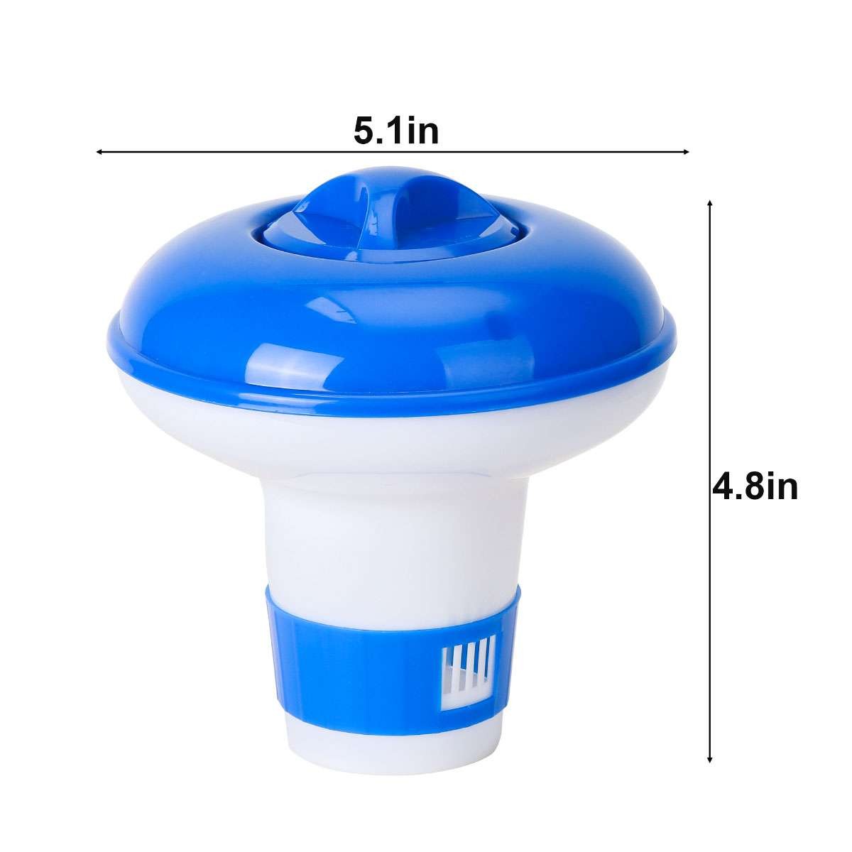 5/7in Floating Chemical Dispenser Floater For Swimming Pool Spa Chlorine Tabs gallery