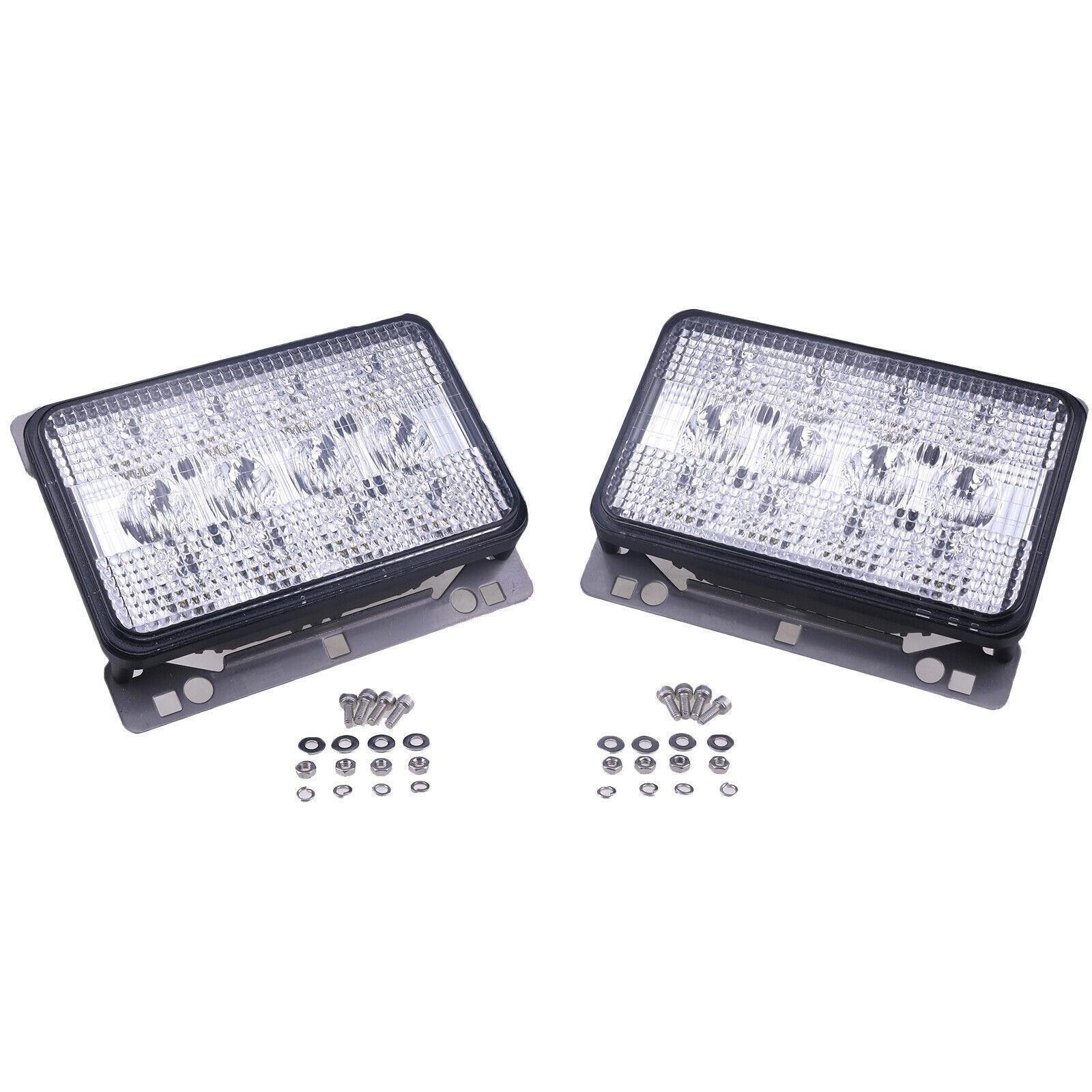 2Pcs LED Headlight AL152328 RE269110 For John Deere 5045D 5055D 5625 6120 6320+ gallery