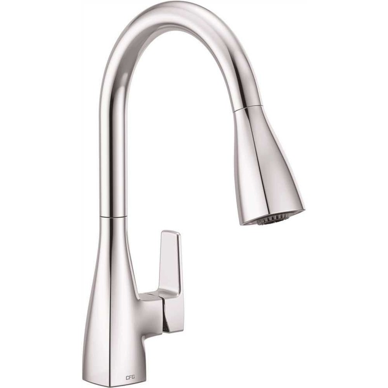 CFG 76162 Slate One Handle High Arc Pulldown Kitchen Faucet 1.5 GPM gallery