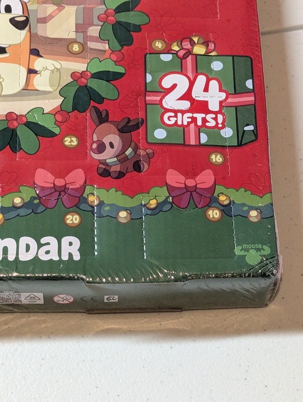 2025 Bluey Advent Countdown Calendar 24 Gift Surprises Figures Christmas gallery