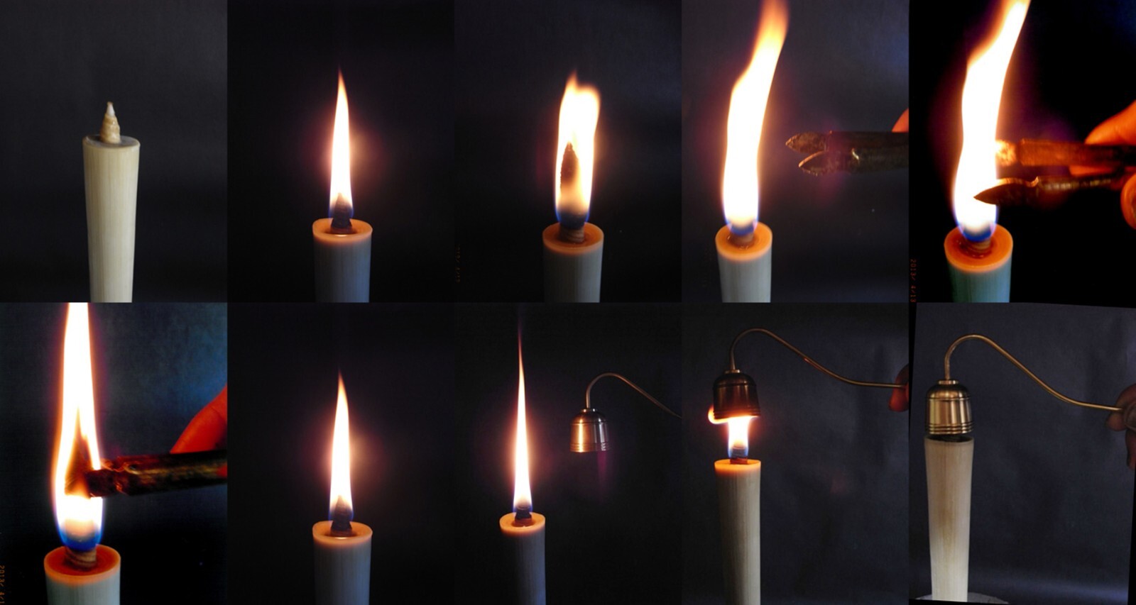 2pcs Set Japanese Candles 21.5cmｘ5.4cmｘ4cm w/ Tracking Number gallery