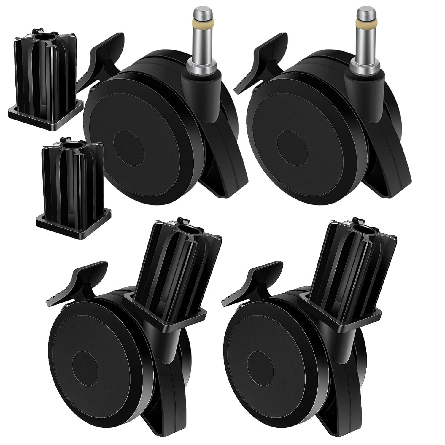 4 Pack 70360 Locking Caster with Insert for Weber Genesis E-310 Spirit Series gallery