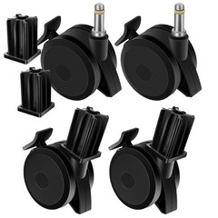 4 Pack 70360 Locking Caster with Insert for Weber Genesis E-310 Spirit Series