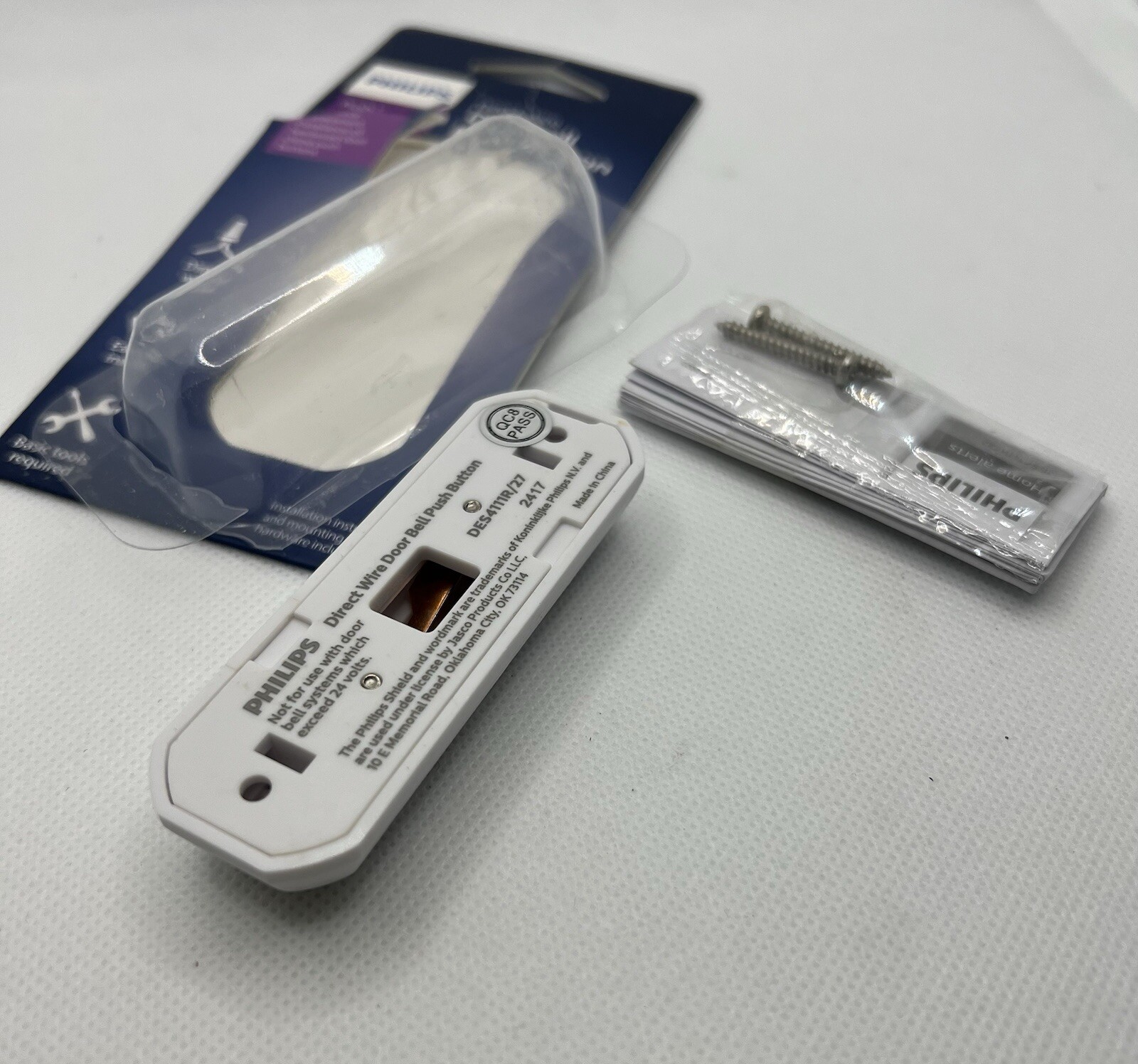 Direct Wire Door Bell Push Button DES411TR/27 Philips gallery