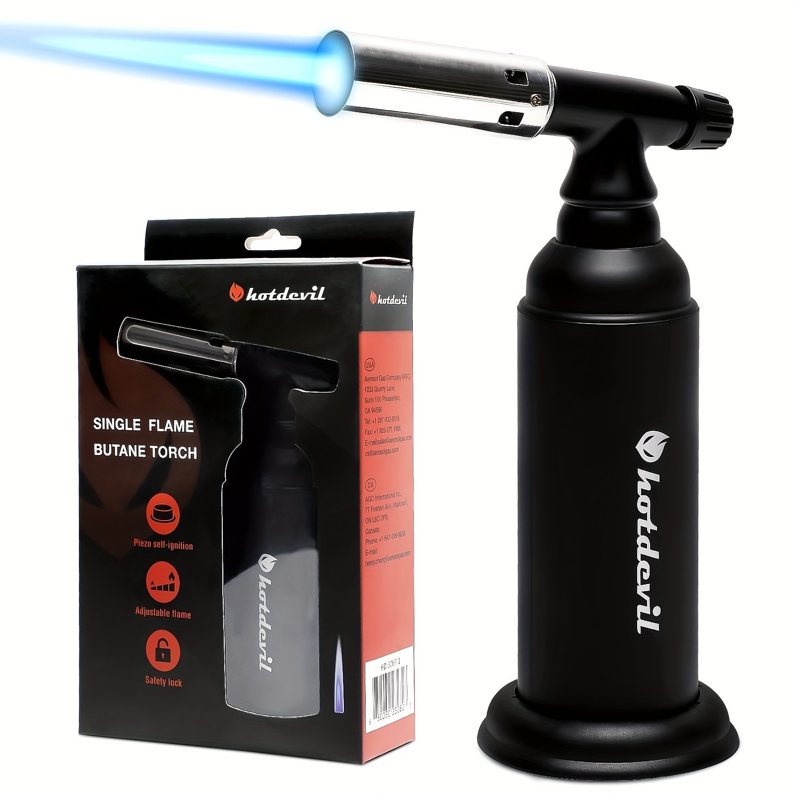 20g Big Butane Torch Refillable Soldering Industrial Torch Adjustable Flames gallery