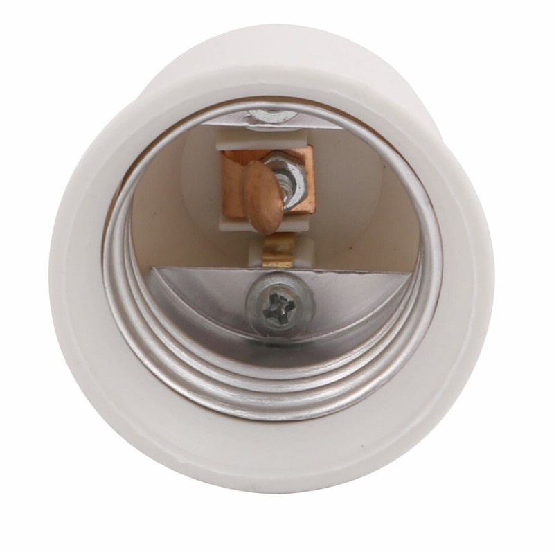 3 Pcs E17 to E26 LED Bulb Base Adapter Converter Light Socket Lamp Holder gallery