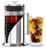 Cold Brew Coffee Maker Cafe du Chateau 34 oz Capacity 304 Grade Stainless Steel gallery