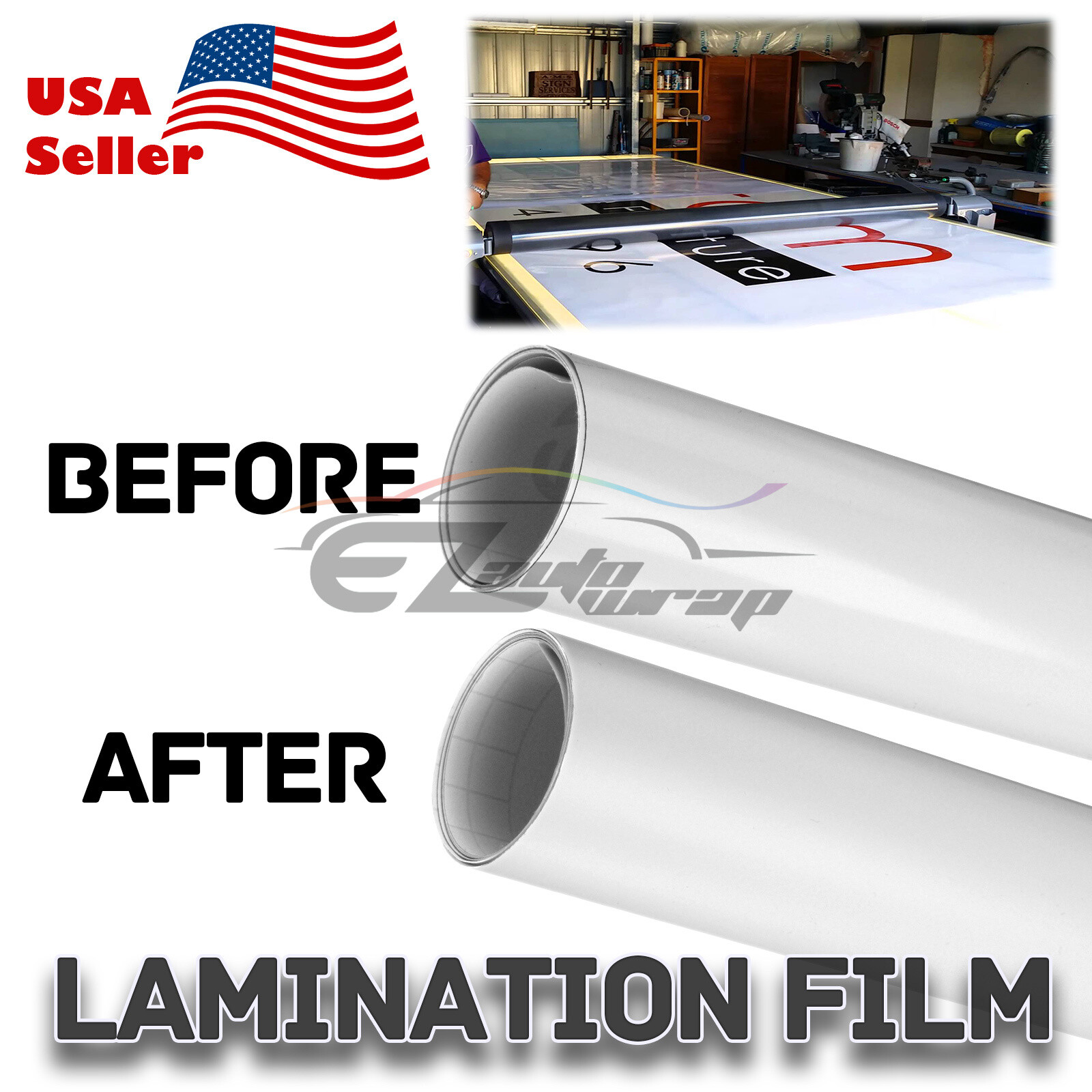 Cold Laminating Film Matte Clear Monomeric 3 mil Lamination Poster Sign Decal gallery