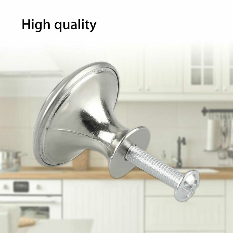 40PCS Brushed Nickel Cabinet Knobs Drawer Pulls Stainless Steel Kitchen Hardware gallery