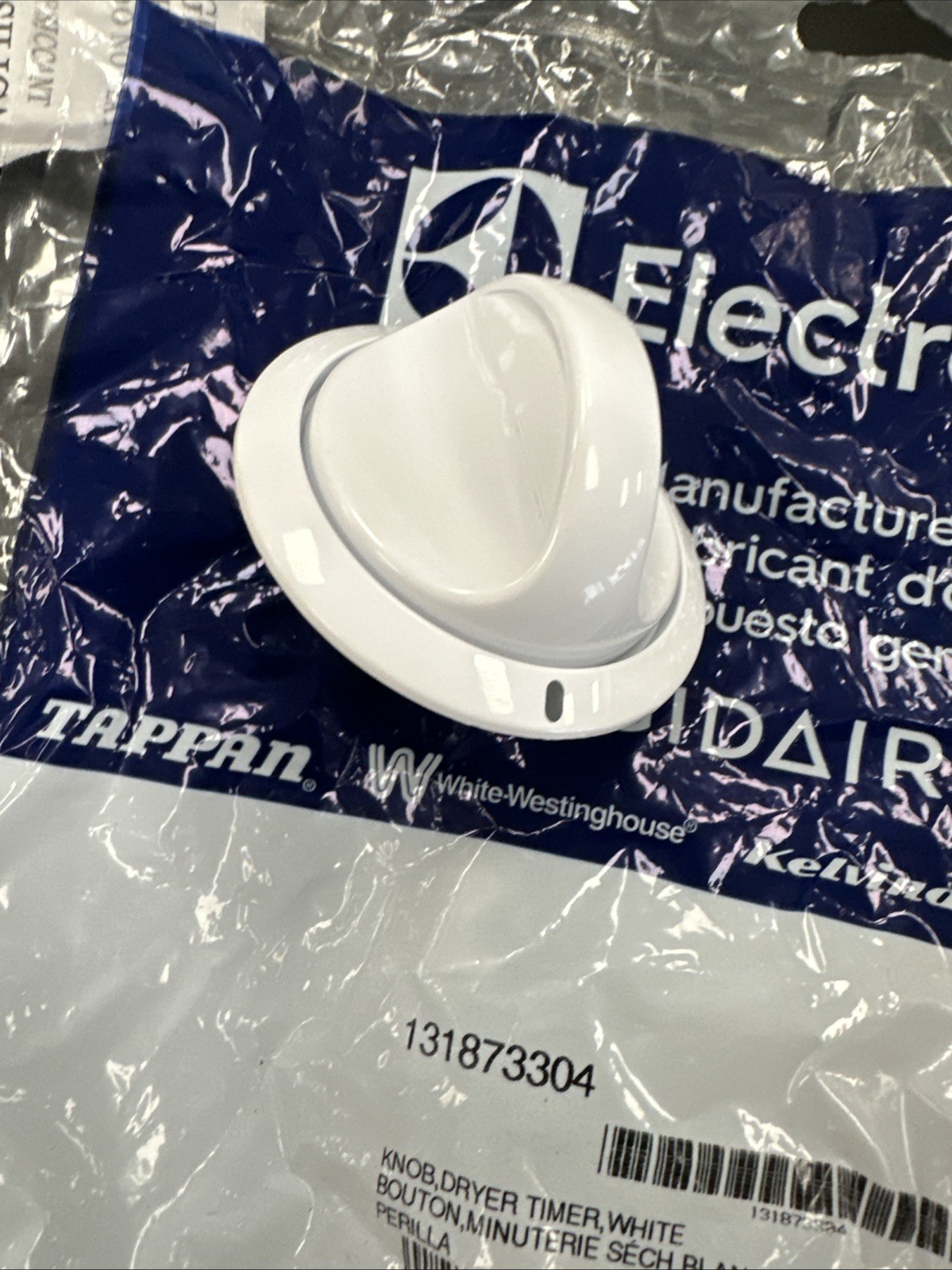 D-1. Frigidaire Dryer Timer Knob 131873304 gallery