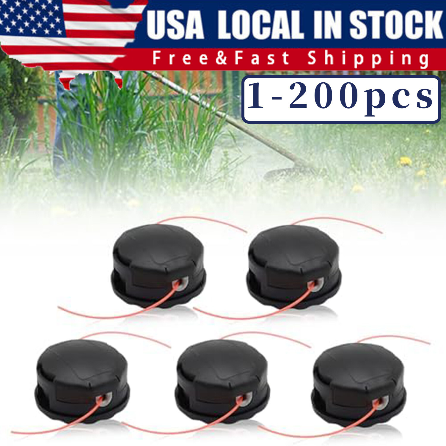 High-Quality-String-Trimmer-Head-For-Speed-Feed-400-Echo-SRM-225-SRM-230-SRM-21 gallery