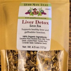 LIVER TEA – effective liver-detoxing blend; lowers blood fat; clears gallstones