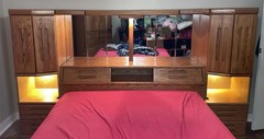 ORMAN GRUBB Co Solid Oak Bedroom Set Made In The USA