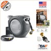 Automatic Retractable Garden Hose Reel 1/2" x 85ft - UV Resistant & Heavy-Duty gallery