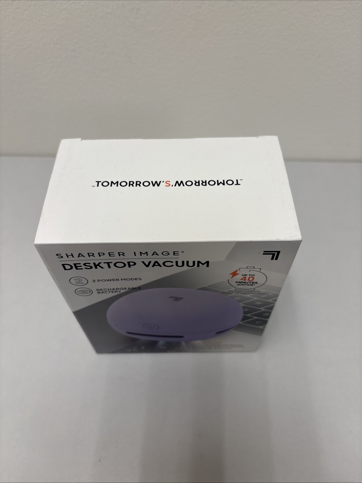 Sharper Image Desktop Cordless Handheld Vacuum Purple G30 gallery