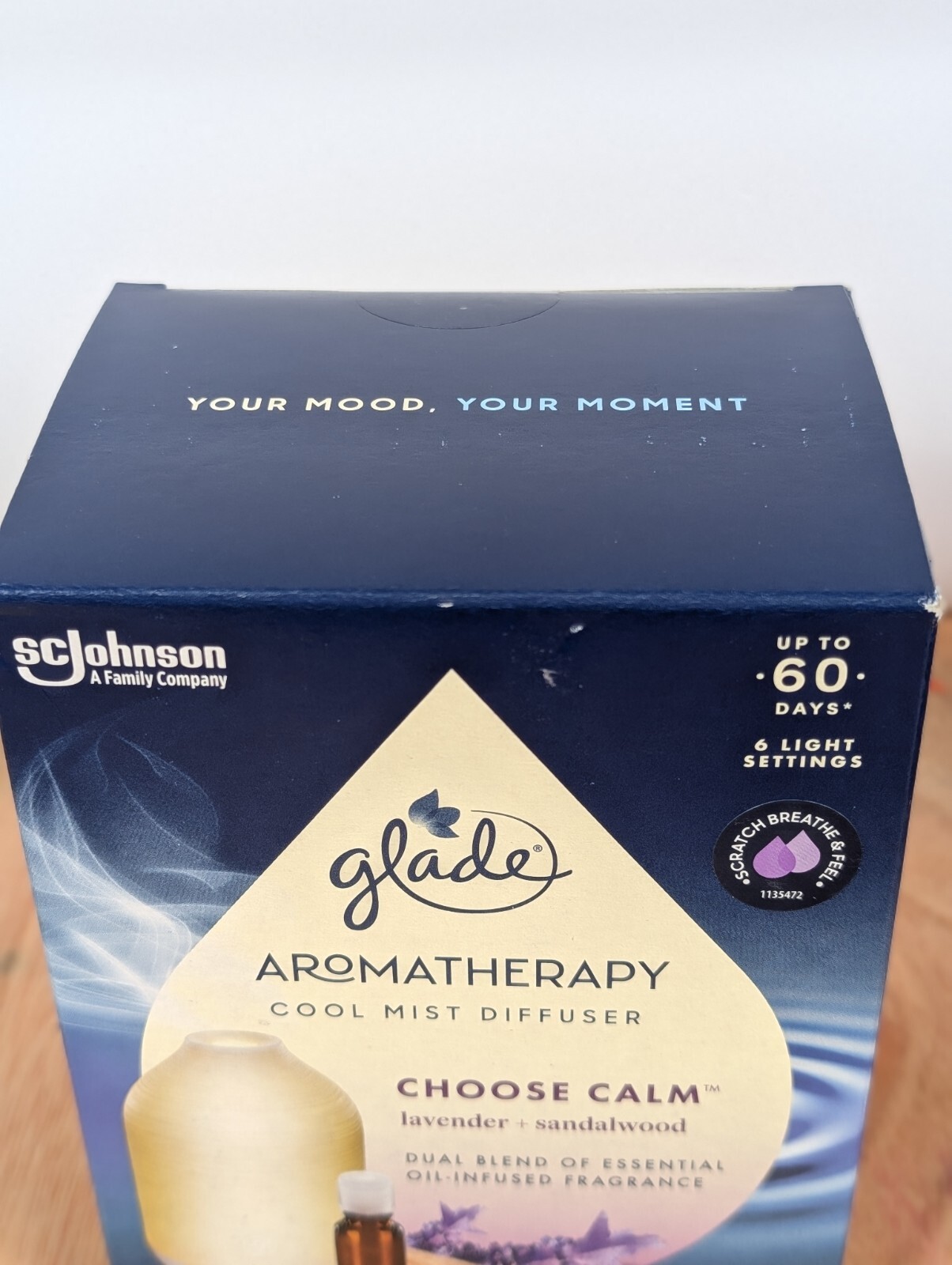 Glade Aromatherapy Essential Oil Diffuser with 1 Refill Lavender & Sandalwood gallery