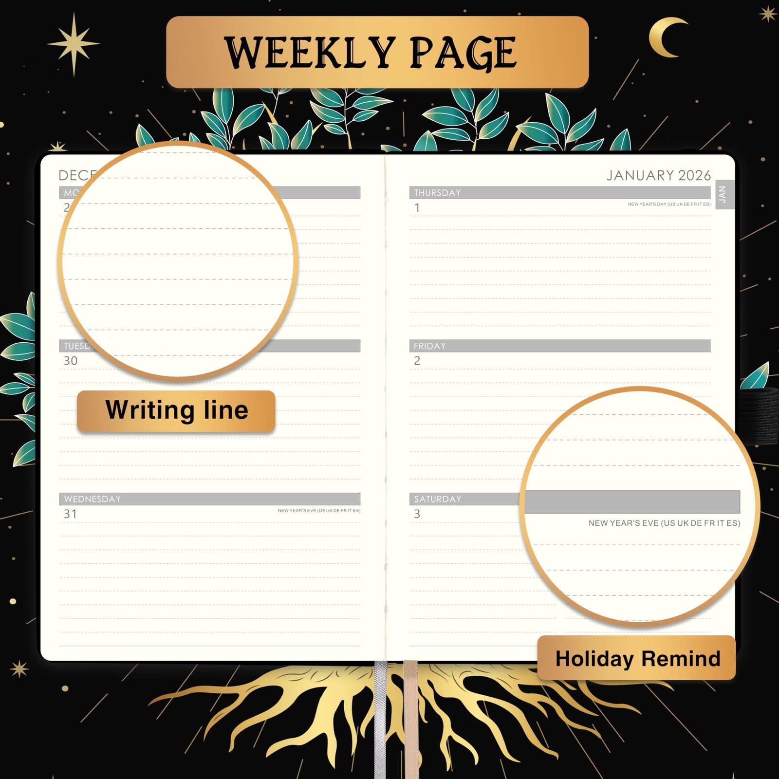 2026 Planner - 2026 Planner Weekly and Monthly from January - December 2026, ... gallery