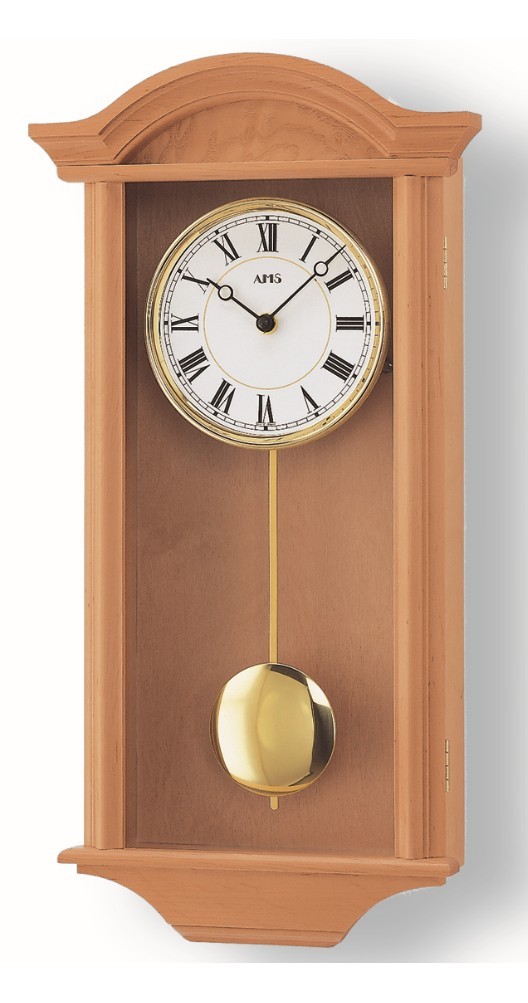 Modern Wall Clock with Quartz Movement by AMS gallery