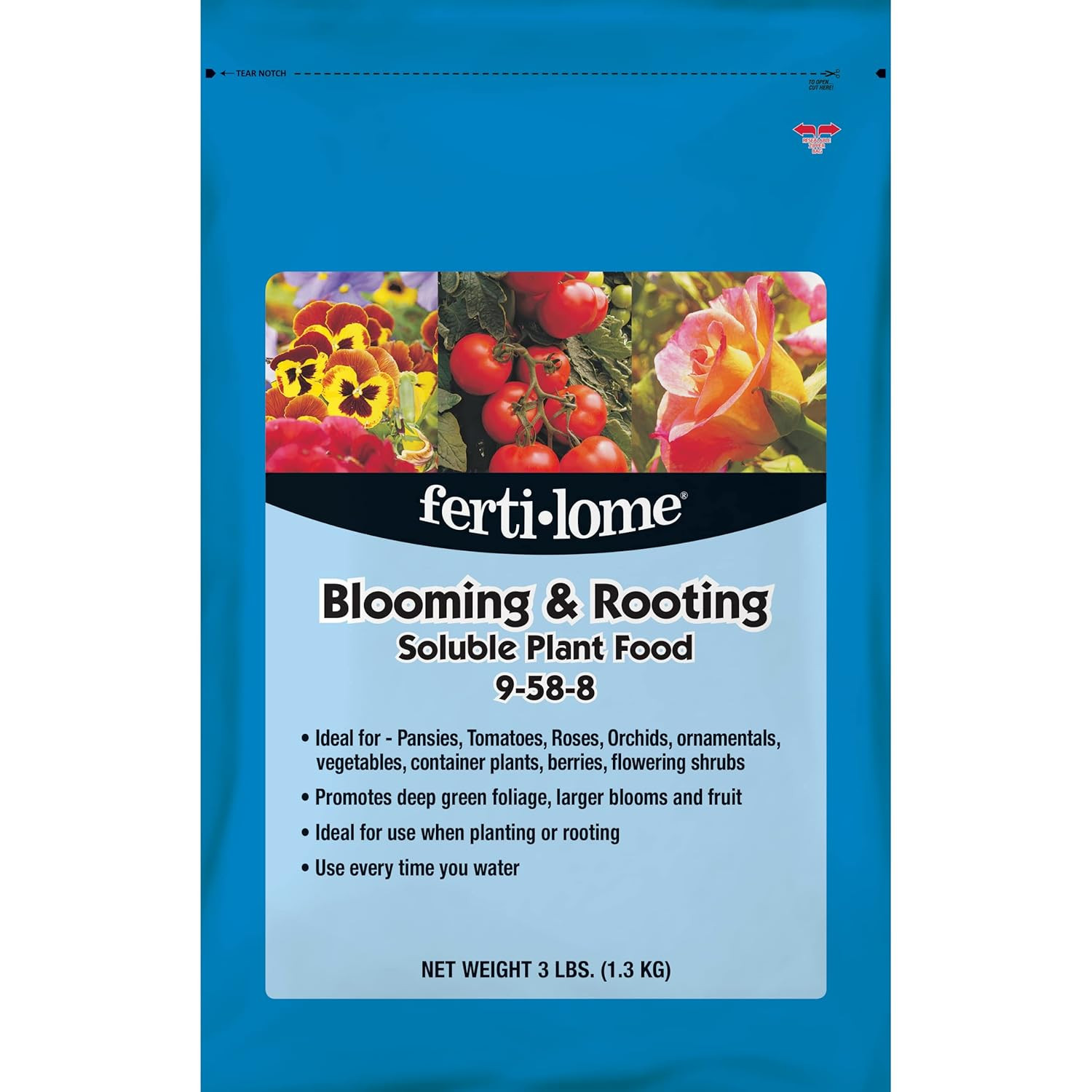 Fertilome 3 Lb Dry Soluble Bloom and Root Food gallery