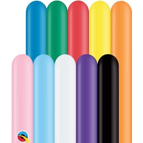 Qualatex 260Q Classic Assortment Tying Twister Party Balloons 100ct gallery