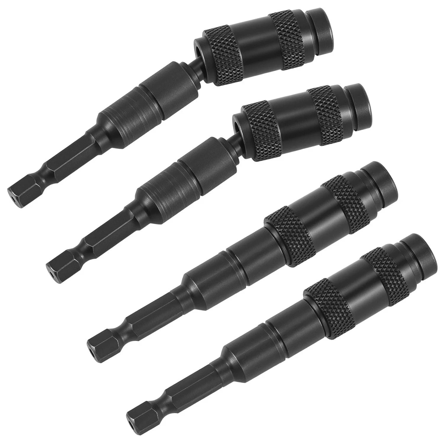 4 Pack Magnetic Swiveling Bit Tip Holder 1/4 Inch Rotary Drill Pivot Bit Holder gallery