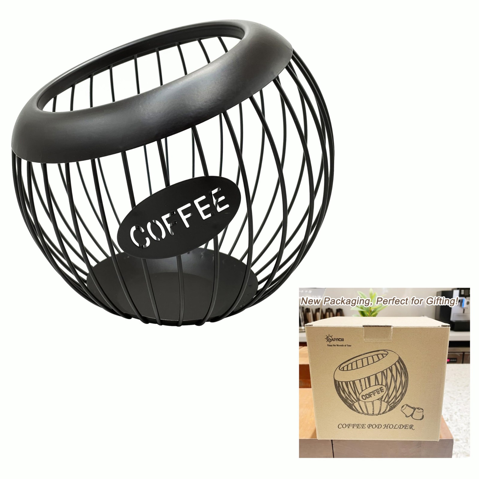 Coffee Pod Holderk Cup Holders For Counterlarge Capacity Keurig Kcup Organizer N gallery