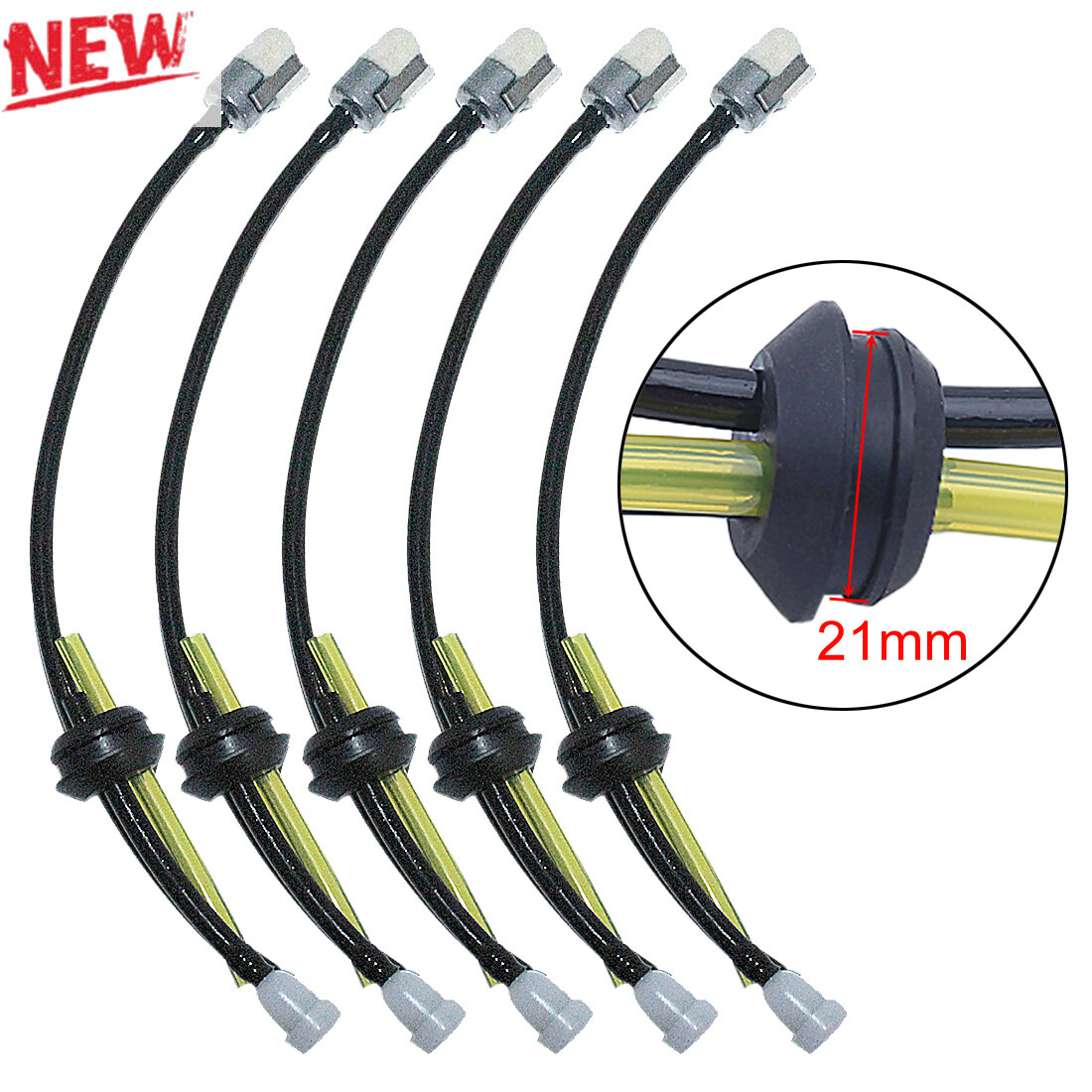 3 Hole Fuel Line Grommet Kit For Echo GT-200 PE-200 SRM-230 SRM-2100 SRM-225 New gallery