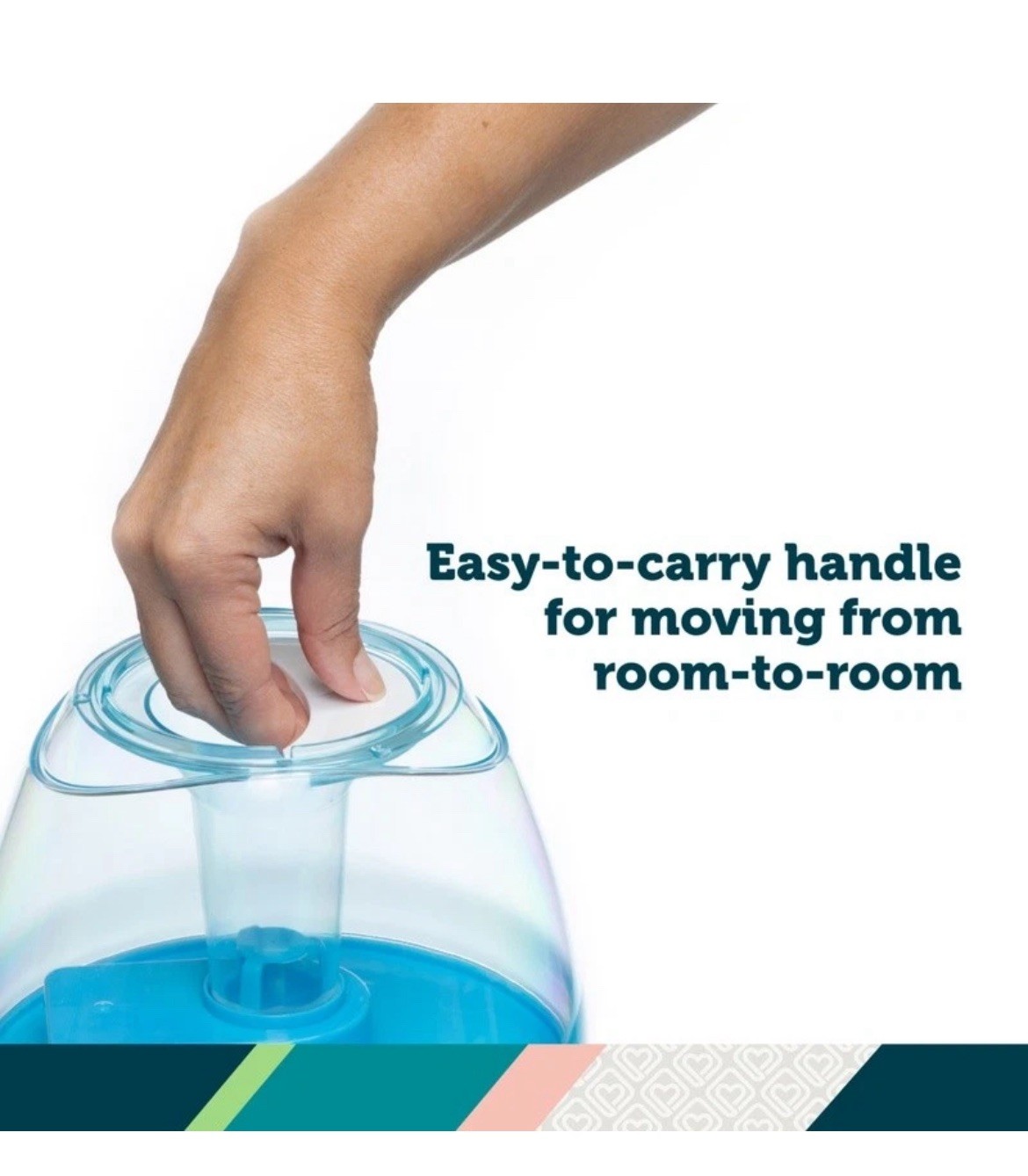Cool Mist Humidifier Filter Free Nursery Auto Shut Off Easy Clean Quiet New gallery