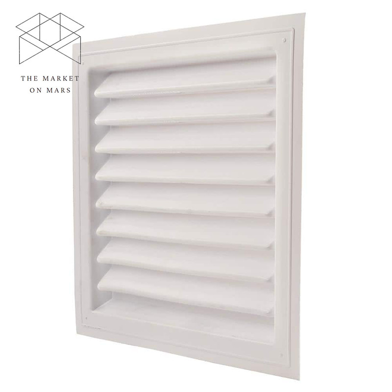 Louver Vent Wall Gable Mount For Attic Intake Or Exhaust 12"x18" Plastic Static✅ gallery