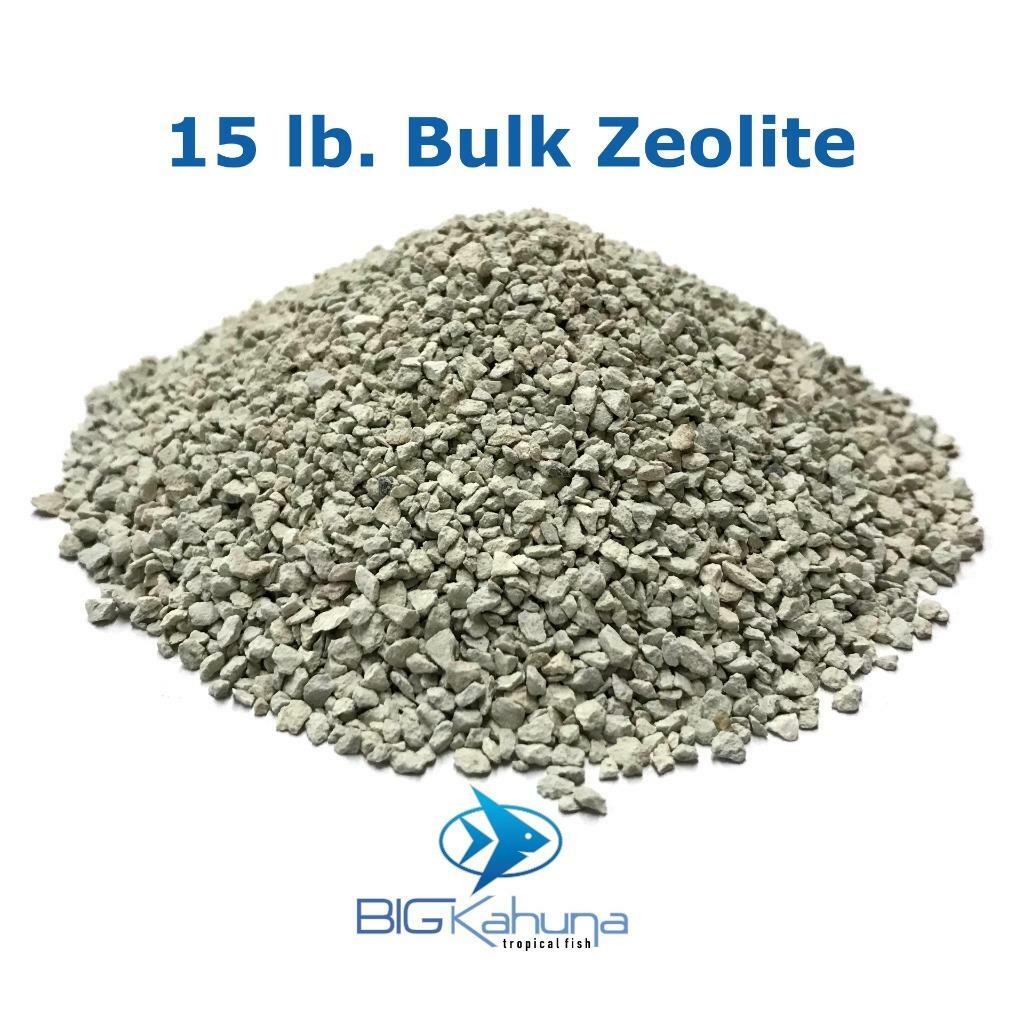 15 lb Zeolite Clinoptilolite - Mesh Size 7x14 Free 10"x6" 300 Micron Filter Bag gallery