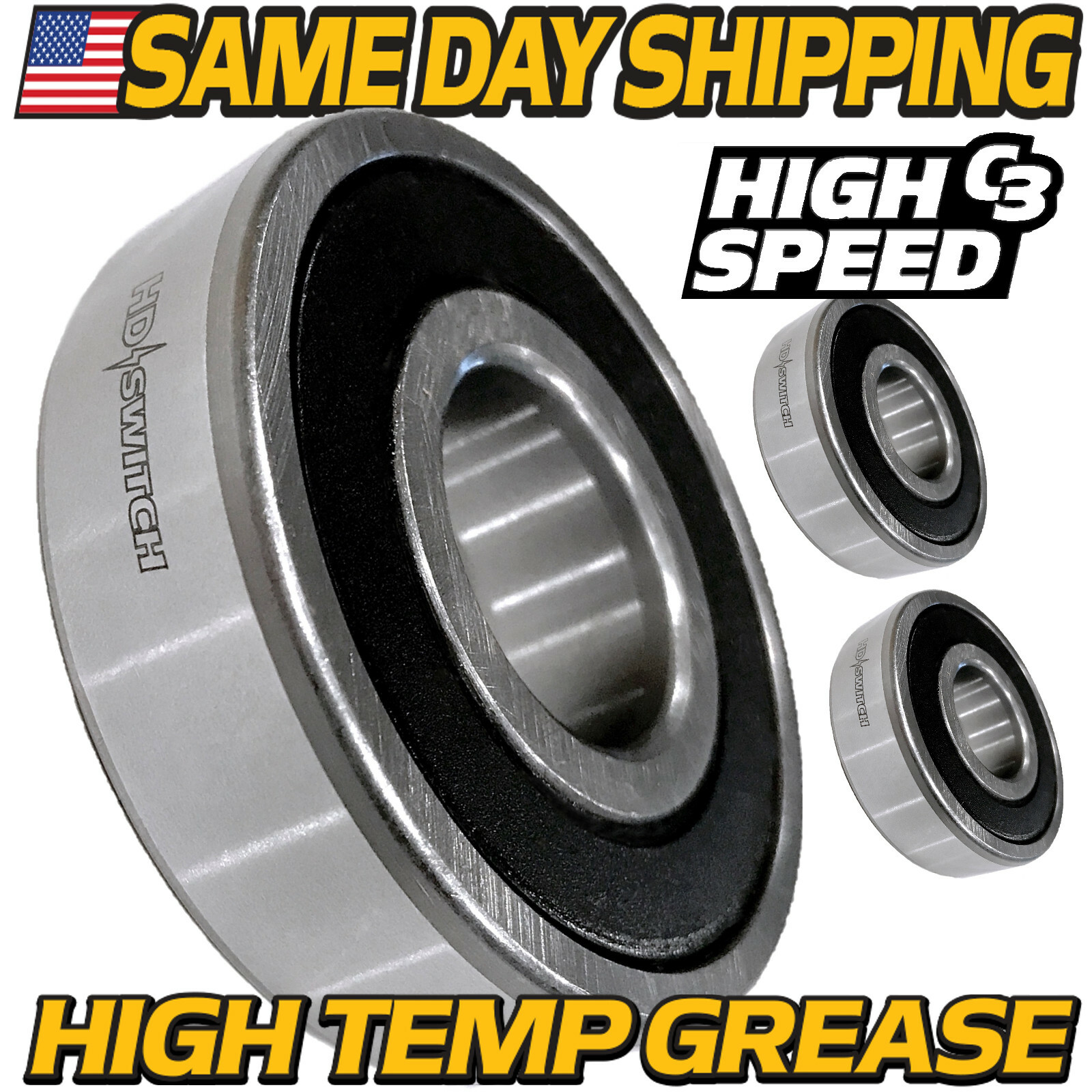 (2 Pack) Spindle Bearings fits Country Clipper 660-027A, 609F-019A, 609F019A gallery