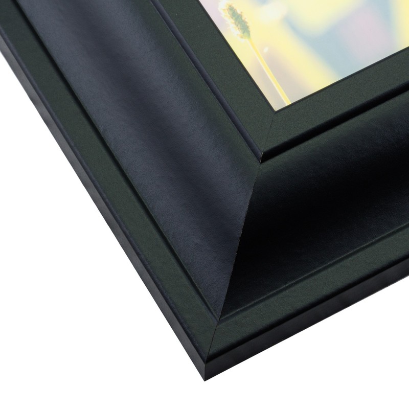 Contemporary Upscale, 2" Large Black Picture Frames, Oversize 25x25 - 30x40 gallery