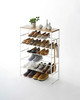 Yamazaki Home TOWER 6-Tier Shoe Rack 18-21 Pairs Slim Entryway Steel White gallery