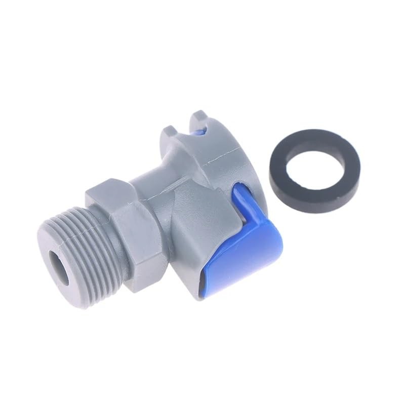 RecDec 4 Pack Kitchen Faucet Hose Quick Connect Adapter with M15*1 Male Gray gallery