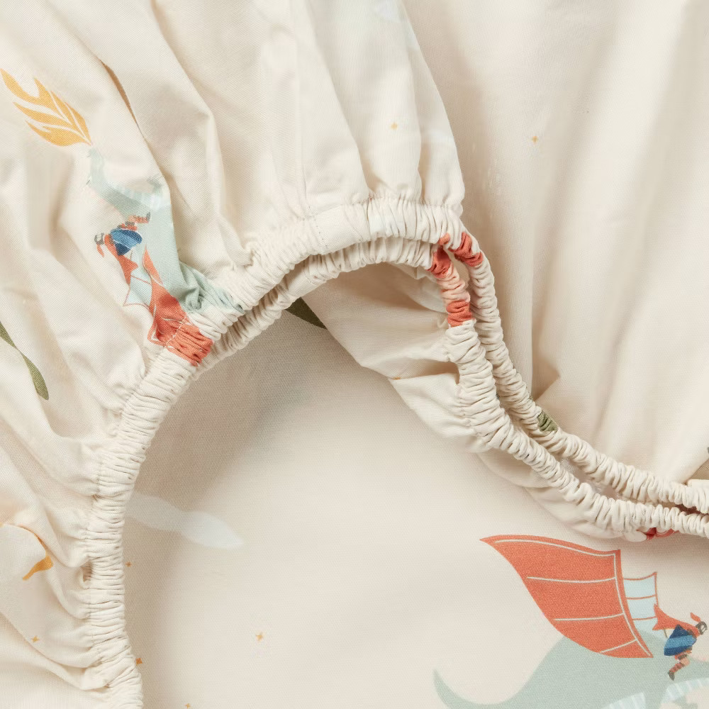 Queen Dragon Cotton Kids' Sheet Set - Pillowfort gallery