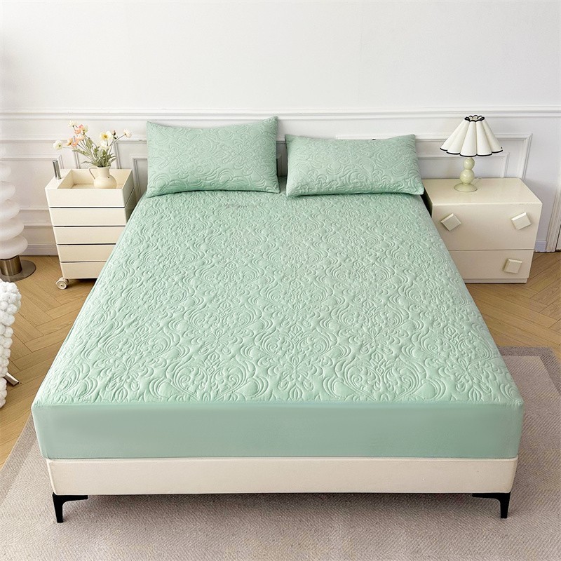 Waterproof Mattress Protector Soft and Breathable Quilted Mattress Cover gallery