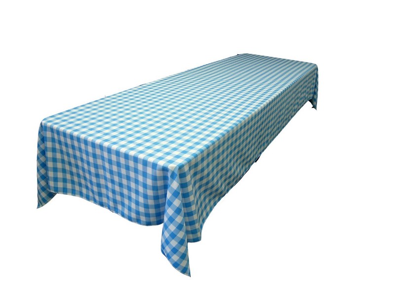Polyester Checkered Tablecloth Rectangular 72X120" By Broward Linens gallery