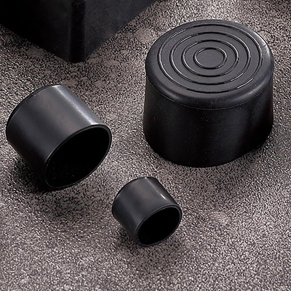 32Pcs Round Rubber Chair Leg Tips Caps, 7/8 Inch (22mm) Chair Table Leg Covers F gallery