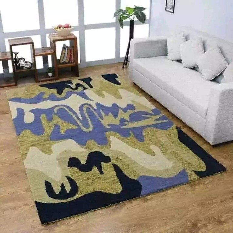 100% NZ Wool Hand-Tufted Rug | Traditional Modern Carpet for Living & Bedroom gallery