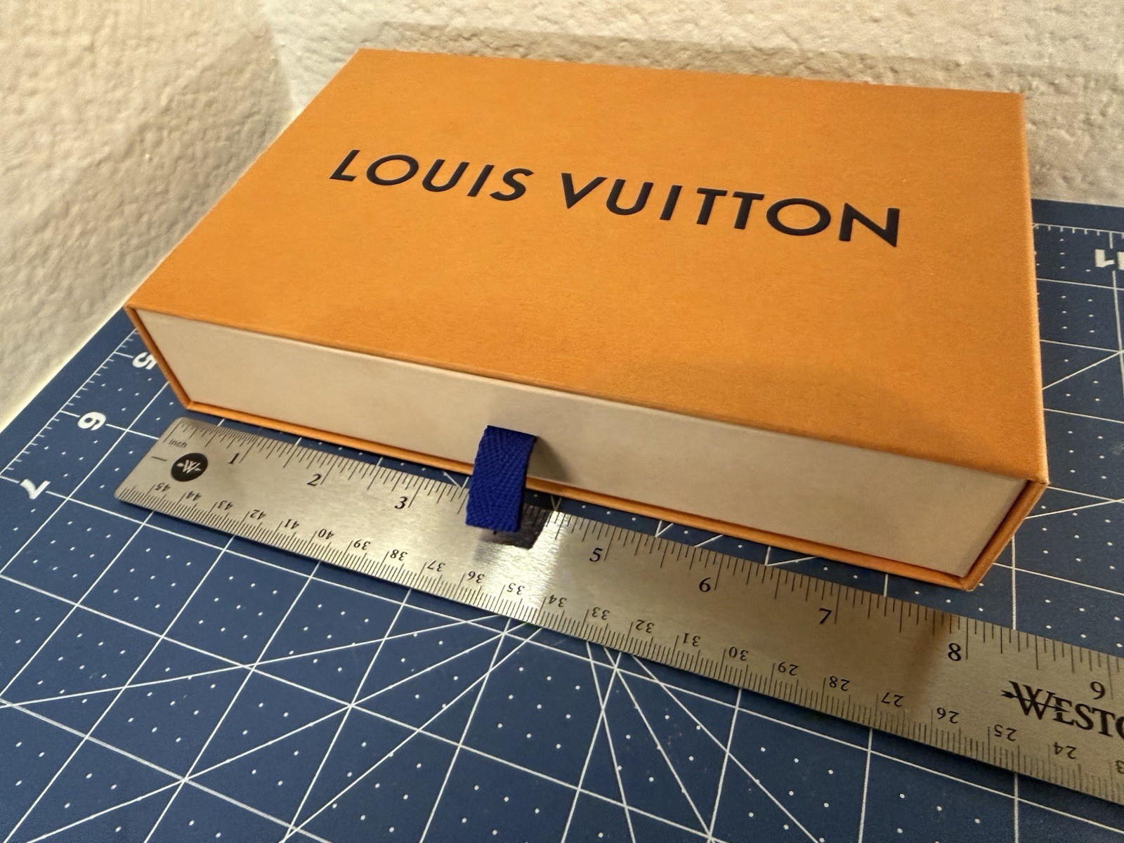 Louis Vuitton Empty Passport Holder Box (Box Only) Measures 8” x 5” x 1.75” gallery