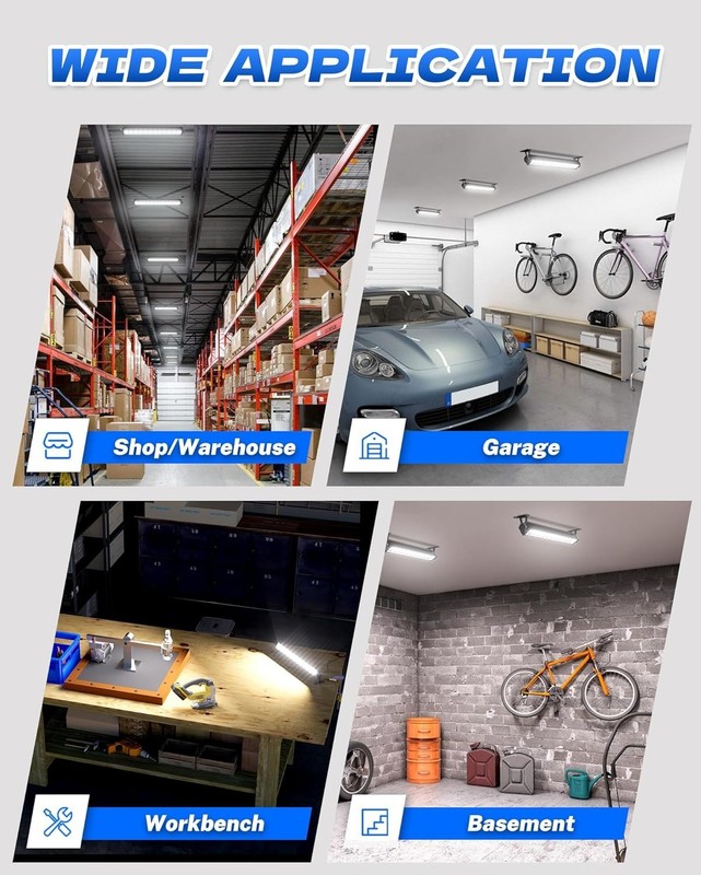Versatile 40W LED Work Light - 5400 Lumens, Energy Saving Daylight Coverage gallery