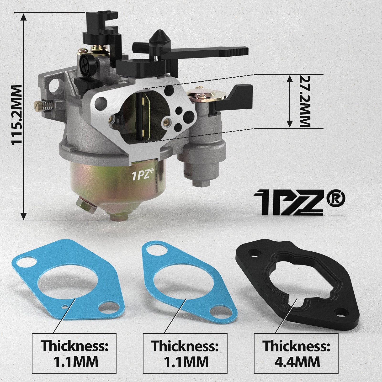 New 390cc Carburetor Carb Assembly For American sportworks Trail Wagon TW400 UTV gallery