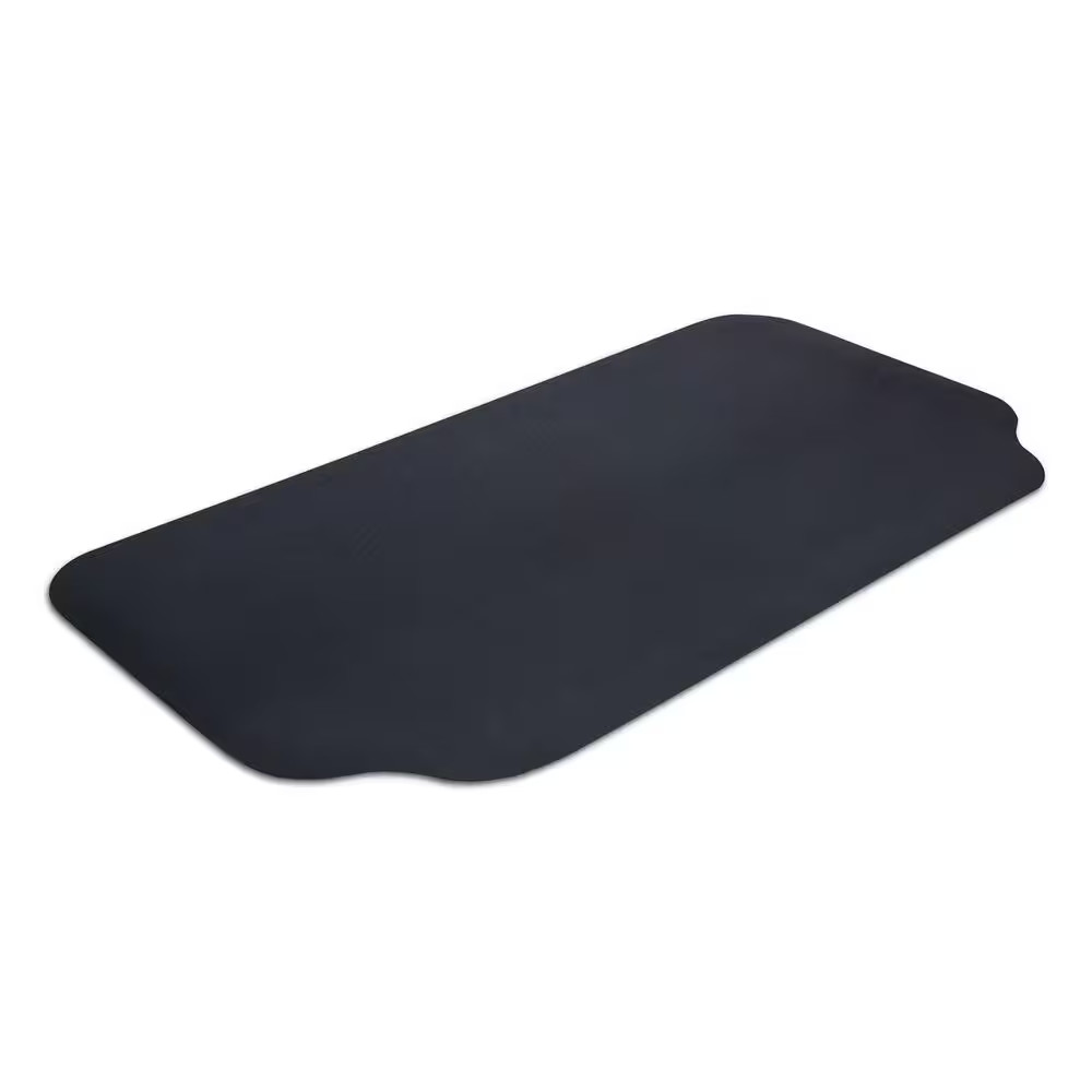 39 In. X 72 In. Black Under-The-Grill Protective Deck and Patio Mat gallery